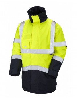 Leo Marwood ISO 20471 Class 3 Superior Anorak Yellow High Visibility